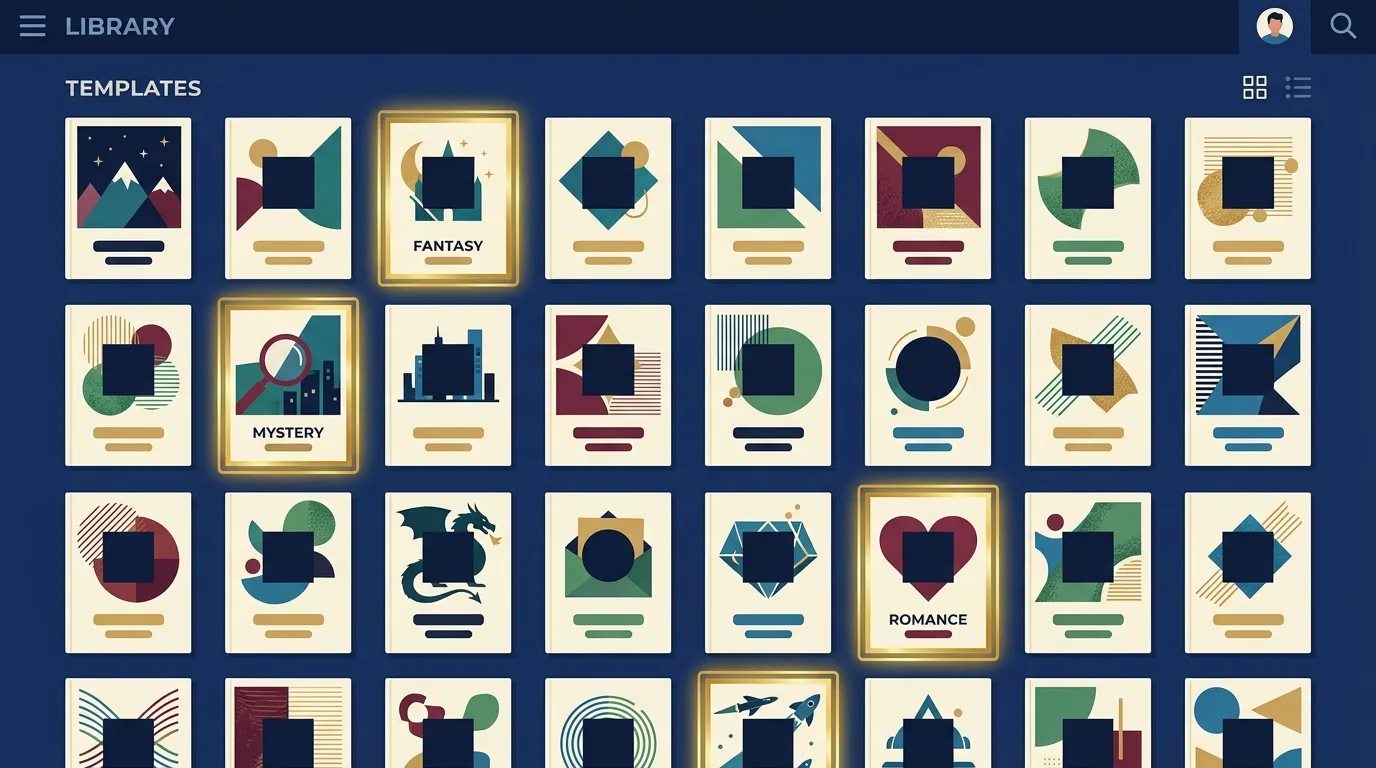 Buchcover-Vorlagen: Die besten kostenlosen Templates für Self-Publisher