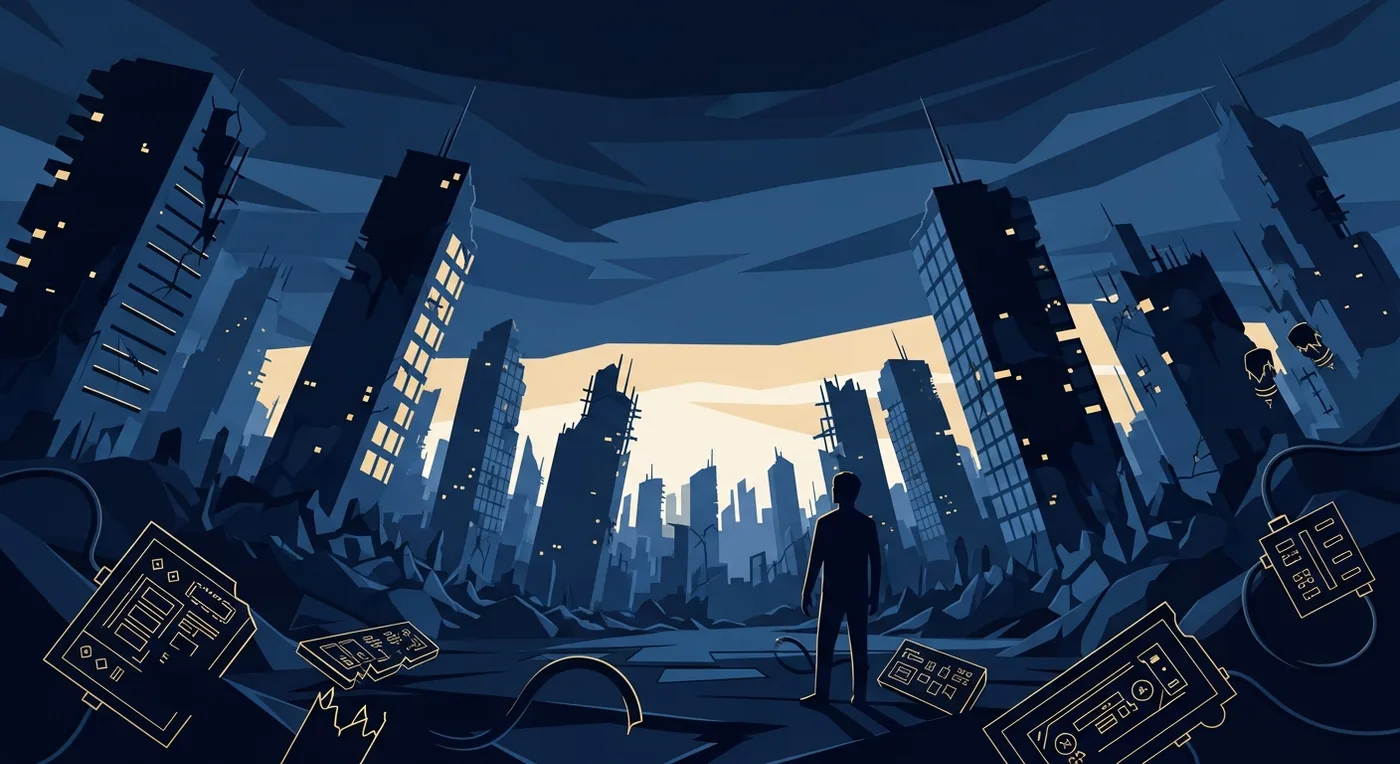 Dystopie-Cover gestalten: Düstere Welten, starke Bilder