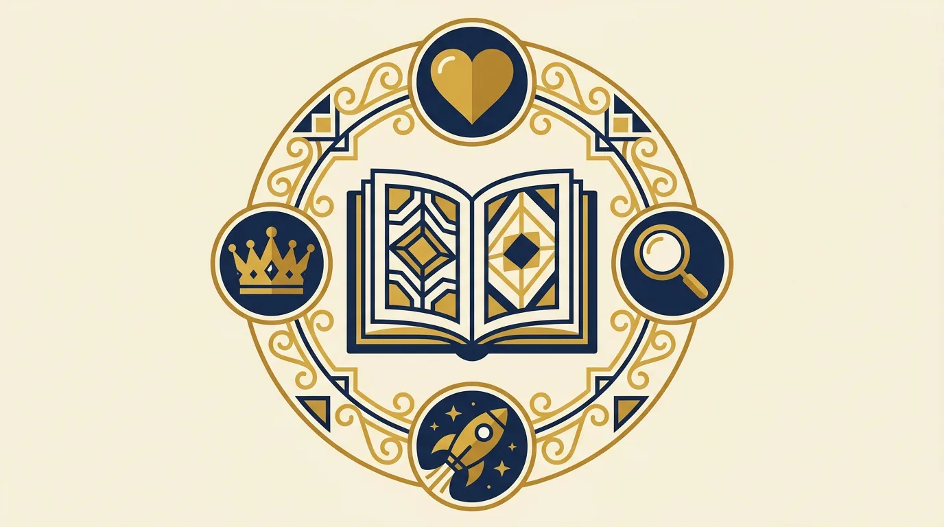 Genre-spezifische Cover-Design-Regeln: Was dein Buchcover über dein Genre verraten muss