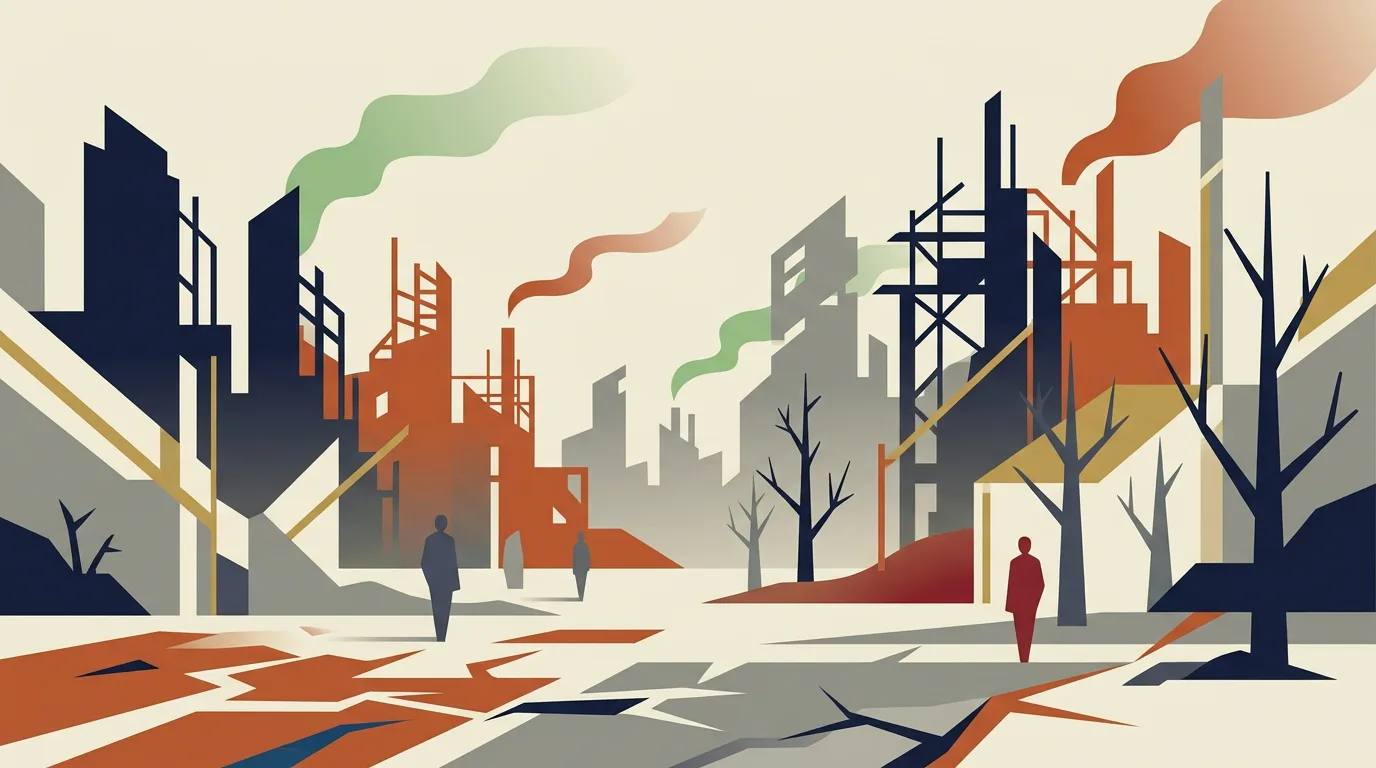 Farbpaletten für Dystopie-Cover