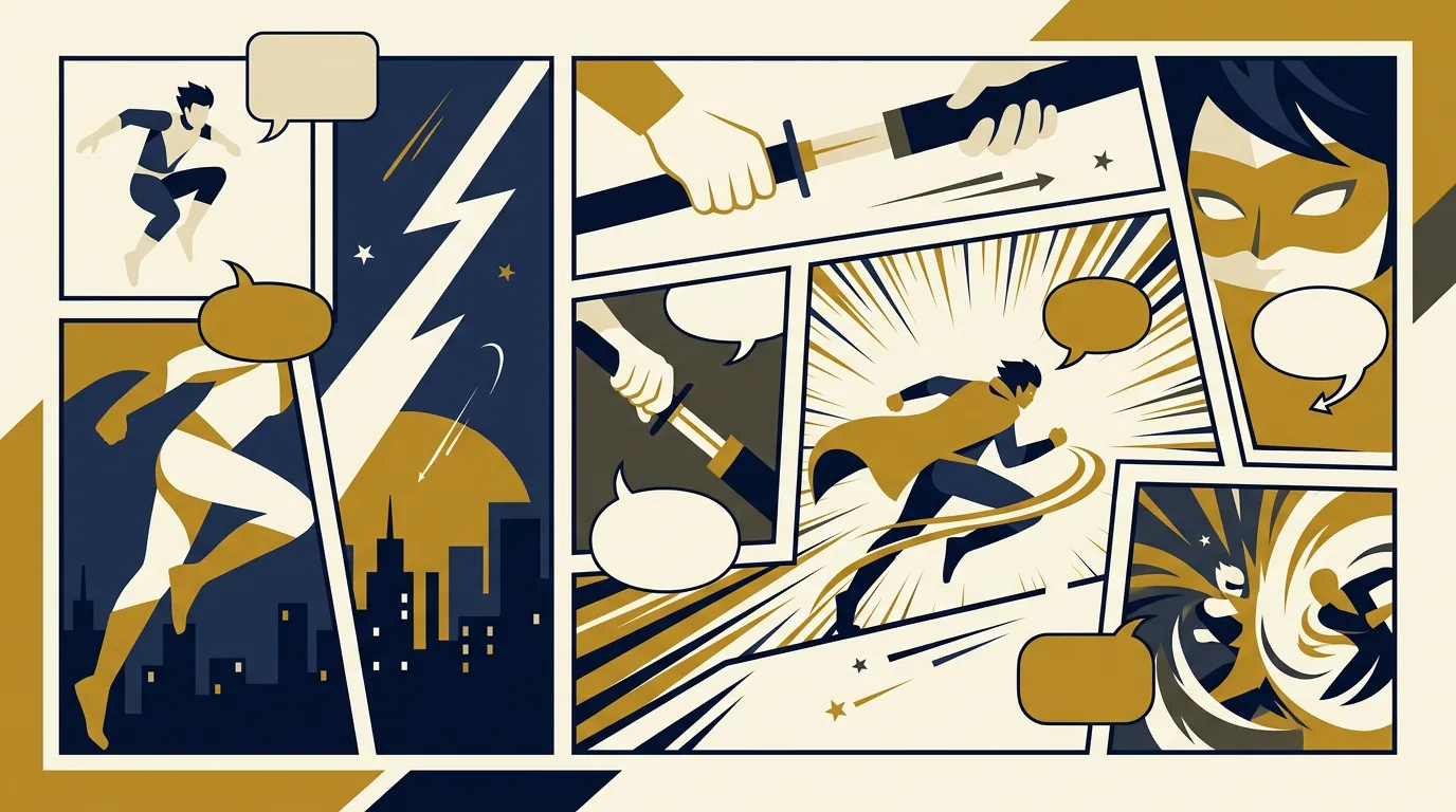 Layout und Panel-Denken für Cover