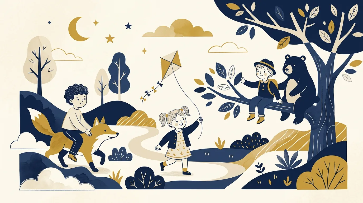 Illustrationsstile für Kinderbücher