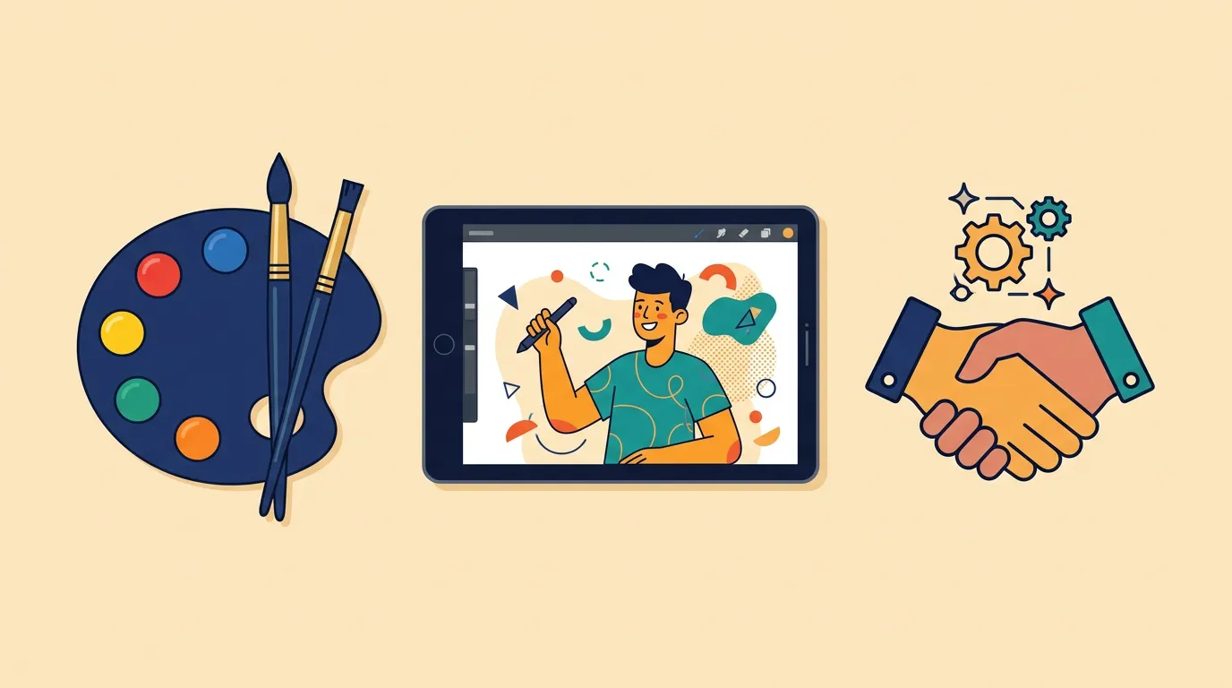 Illustrationsoptionen für Kinderbücher: Illustrator, KI-gestützt und Eigenleistung im Vergleich